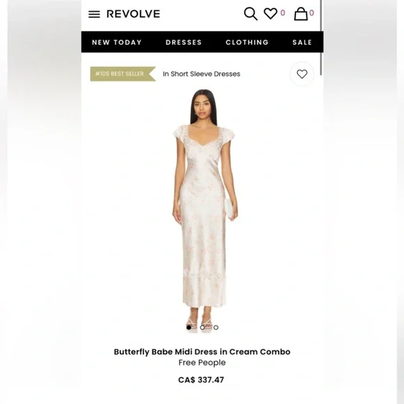 Free People Butterfly Babe Dress - Picture 8 of 14